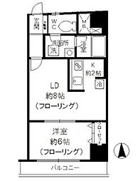 東京メトロ丸ノ内線 新高円寺駅 徒歩3分の賃貸マンション 11階1LDKの間取り