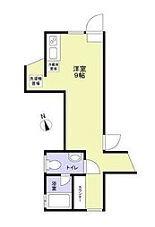JR中央線 西荻窪駅 徒歩7分の賃貸アパート 1階1SDKの間取り