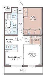 SYMPHONY PARK 1SDKの間取図画像