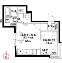 JR中央線 阿佐ケ谷駅 徒歩2分 2階/-