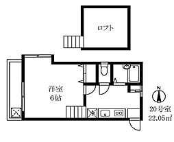 JR中央線 高円寺駅 徒歩9分 2階/-