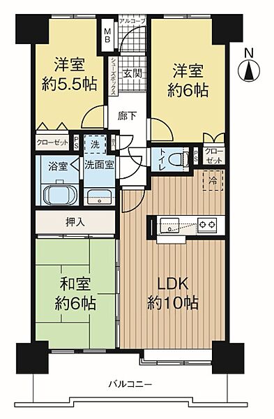 間取り：304000355823