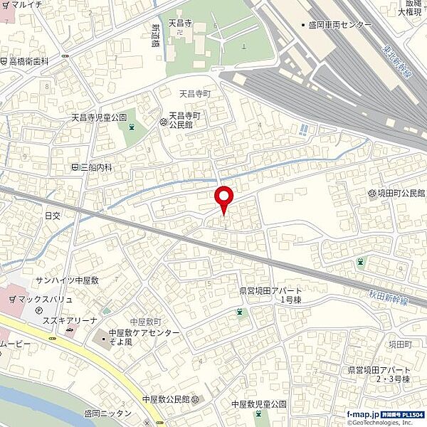 現地図