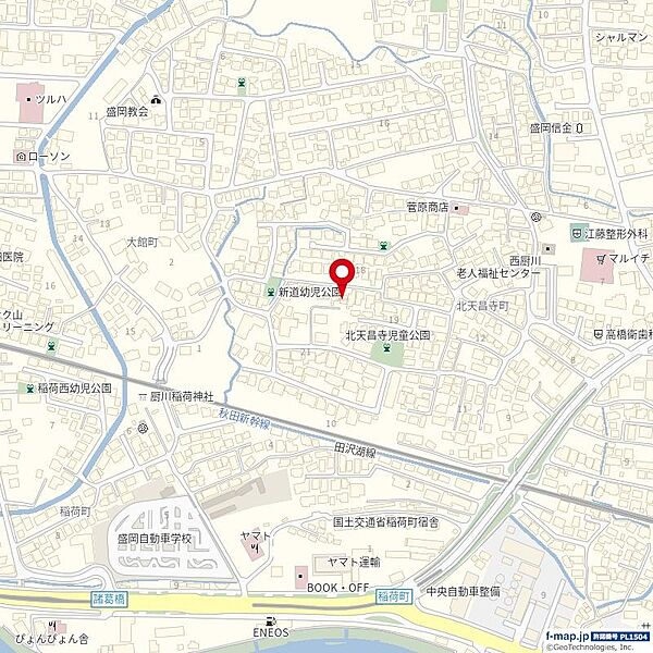 現地図