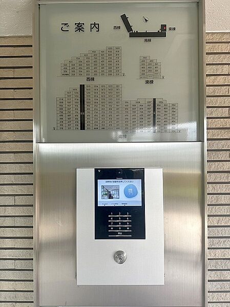オートロック・案内図