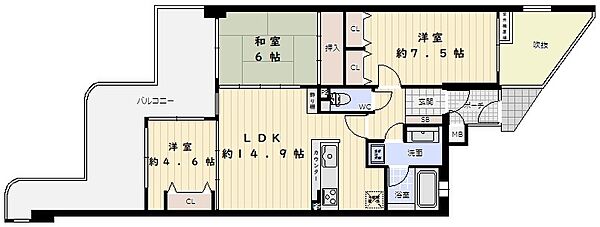 間取り：328000669235