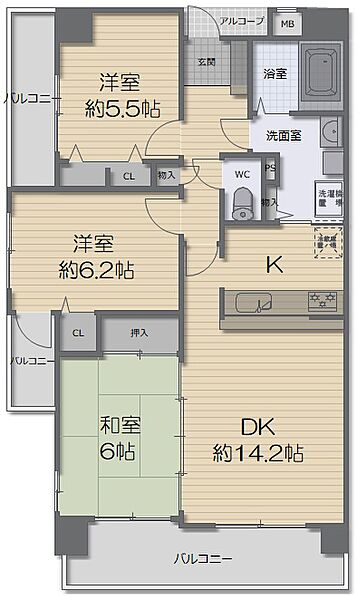 間取り：328000668672