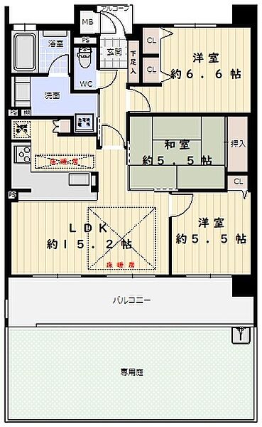 間取り：328000670377