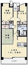 ファミール西神戸 3LDKの間取図画像