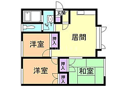 コーポラスアルトＢ 2階