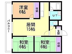 レジデンス菊 2階