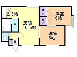 ロイヤル・カナセ 2階/201