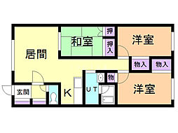 間取図画像 3LDK