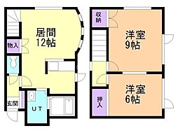 エテルノ2 2LDKの間取図画像