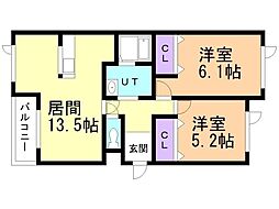 メニーハピネス・Ｔ 1階/104