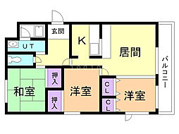 サンヒルズＡ 2階