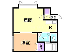 タウンズ神楽 2階
