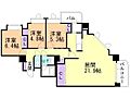 ライオンズマンション常盤公園7階8.9万円