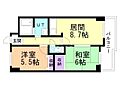 メセナ常磐6階5.3万円