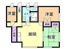 かなせきハイツ 2階