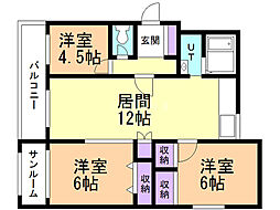 ＯＭハイツ 1階