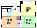 マスオカハイツ4階3.5万円