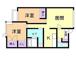 サンリーブルカムイ 1階
