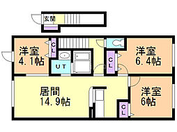 グラシオッソ 2階