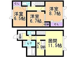 ガーデンテラス　Ａ 1階