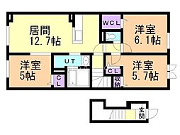 JR函館本線 滝川駅 徒歩31分 2階/-