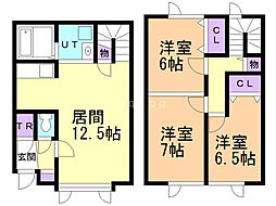 ロイヤルガーデン2 3LDKの間取図画像