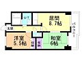 メセナ常磐4階5.3万円