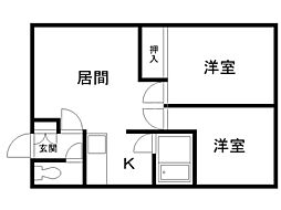 H&Yレジデンス1号館 2階/101