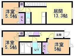 Neige Fort 3LDKの間取図画像