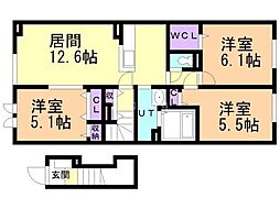 バス 旭川電気軌道8-18下車 徒歩3分 2階/-