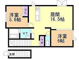 バス 道北バス末広4条5丁目下車 徒歩3分 2階/-