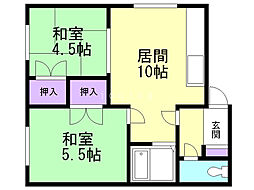 たんぽぽ荘A 2階/3