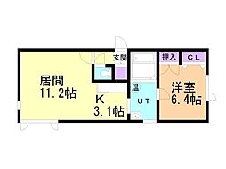 ベルコート永山II 1階