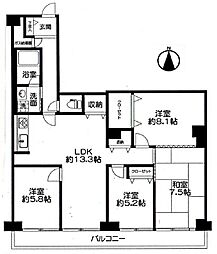 間取図画像 4LDK