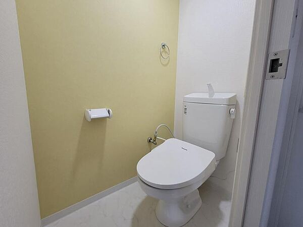 清潔感のあるトイレットルーム