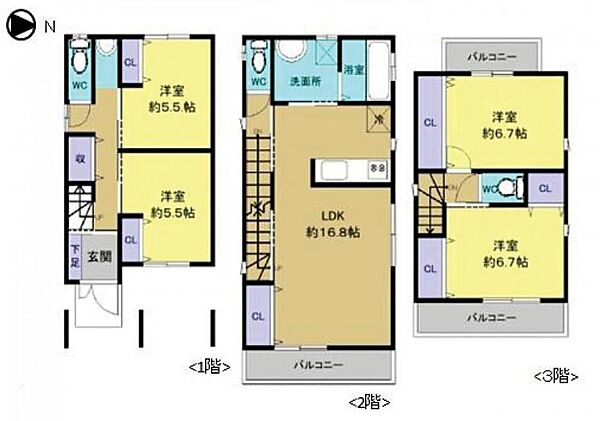 間取り：327001686492