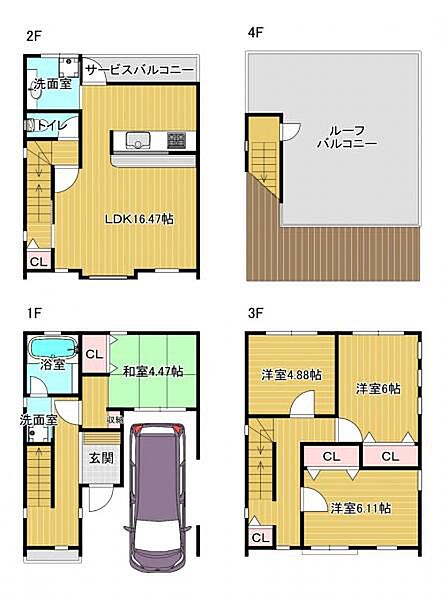 間取り：327001667497