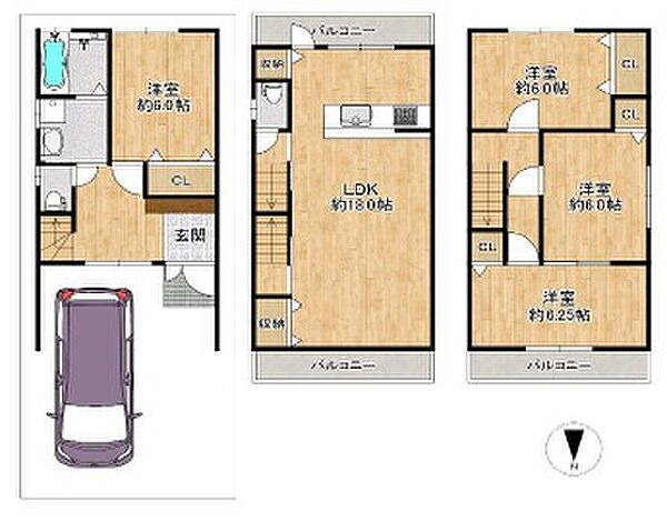 間取り：327001682036