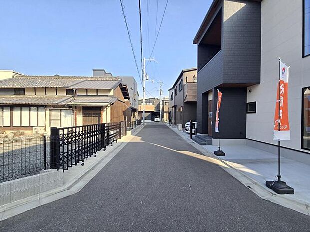 車通りの少ない立地で小さなお子様やご年配の方にも安心！