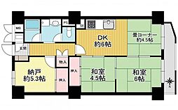 ハイマートすみれ 2SDKの間取図画像