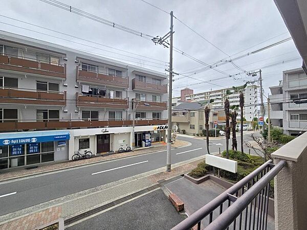 陽当りが遮られることのない眺望ですね！