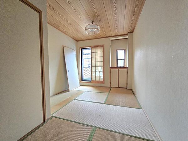 和室6．5帖：まったりごろごろ、ゆったりと過ごすことのできる和の空間が嬉しいですね！