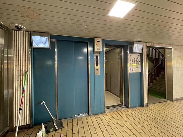 防犯カメラ付のエレベーターは安心ですね！