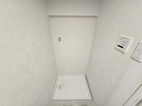振動や水漏れ防止に有効な洗濯パンも設置済です！