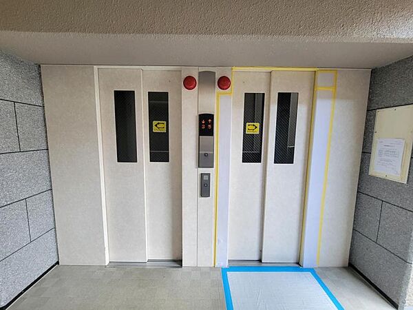 エレベータ―完備！お荷物が多い時にも便利